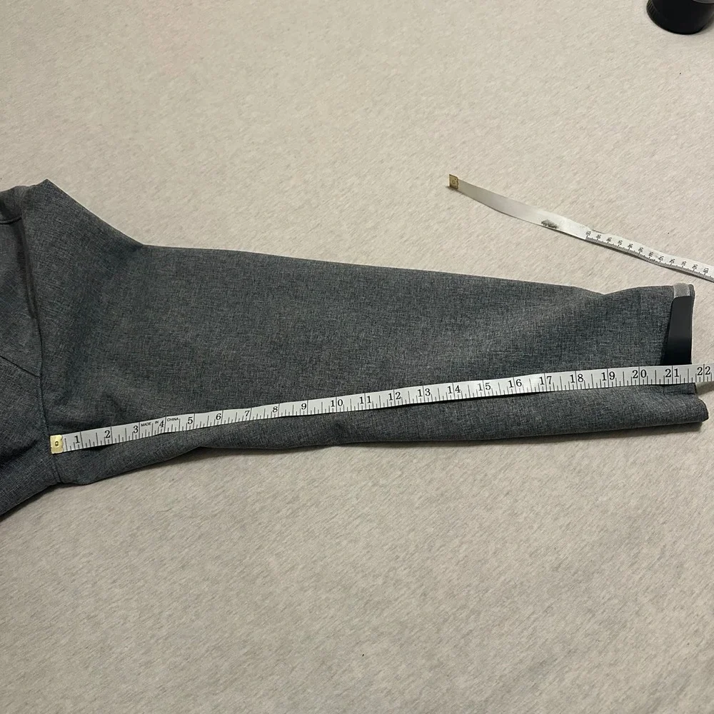 The North Face Apex‎ Bionic Softshell Jacket Mens XL Heather Grey Windproof Zip